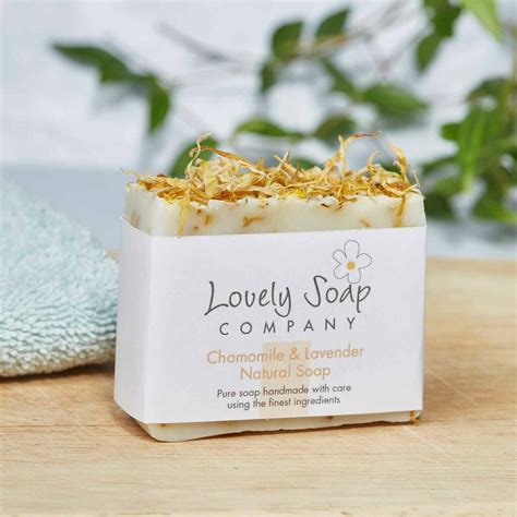 Chamomile And Lavender Handmade Natural Soap By Lovely Soap Company