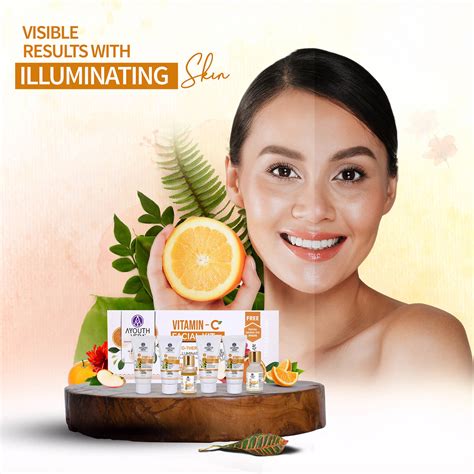 Vitamin C Facial Kit For Skin Brightening Best Facial Kit Women