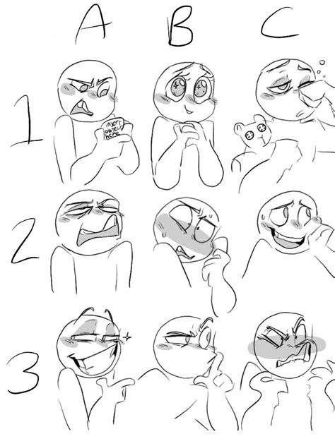 Pin By София On Эмоции Drawing Face Expressions Drawing Meme Art