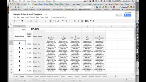 Rubrics are not only quick tools for marking; Excel Hiring Rubric Template - 15 Free Rubric Templates ...
