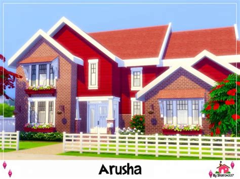 The Sims Resource Arusha House Nocc By Sharon337 • Sims 4 Downloads