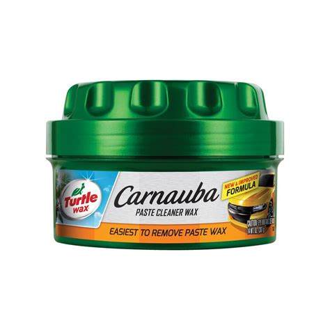 Turtle Wax Carnauba Car Wax Detailing Paste Long Lasting Protection