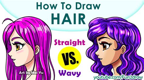 In this anime hair drawing tutorial video, i'll be sharing some tips for. How to Draw Hair | Fun2draw Online Art Lessons | How to Draw Beautiful Anime Manga Hairstyles ...