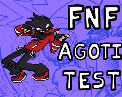 Play on the web here on a pc/mobile devices! Comments 143 to 104 of 143 - FNF Agoti Test by Bot Studio