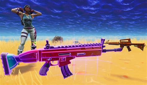 Fortnite Battle Royale Players Can Now Get Custom Weapon Skins