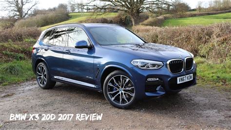 Bmw X3 20d M Sport G01 2017 Review Youtube