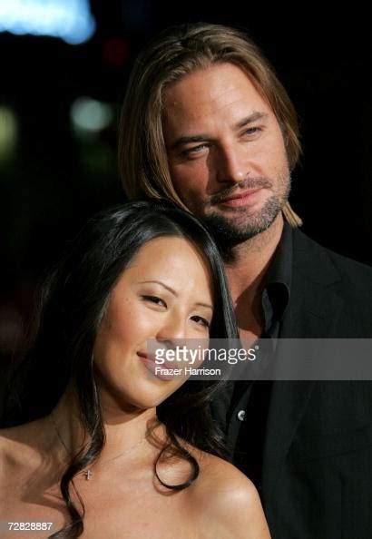 Actor Josh Holloway And Wife Yessica Kumala Arrive At The Warner News Photo Getty Images