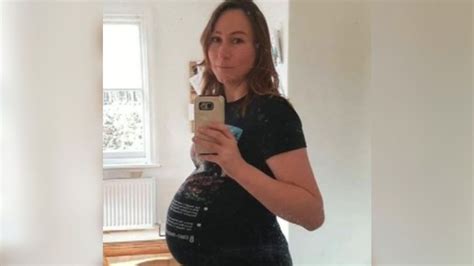 Pregnant At The Woodhall Spa Mum Tackling Critical Comments Bbc News