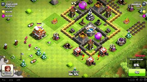 Townhall 5 th5 base best ever with replay. Clash of Clans | Town Hall Level 5 Best Farming Base ...