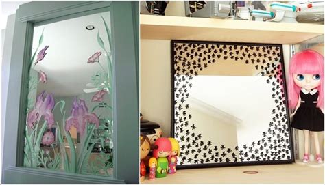 Fun Diy Mirror Border Ideas