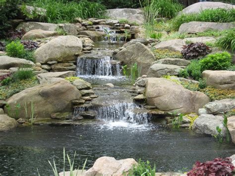 Waterfalls And Water Garden Pond Traditional Miami By Matthew