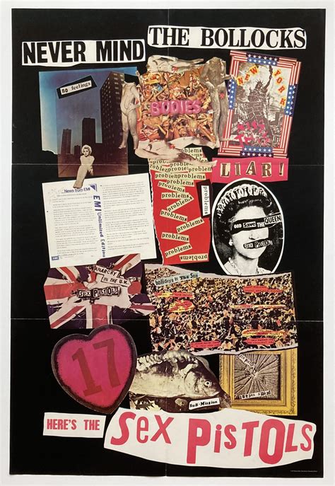 Sex Pistols 1977 ‘never Mind The Bollocks Warner Bros Promotional
