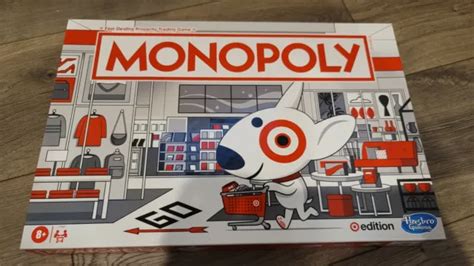 Hasbro Gaming Monopoly Board Game Target Limited Edition Brand New