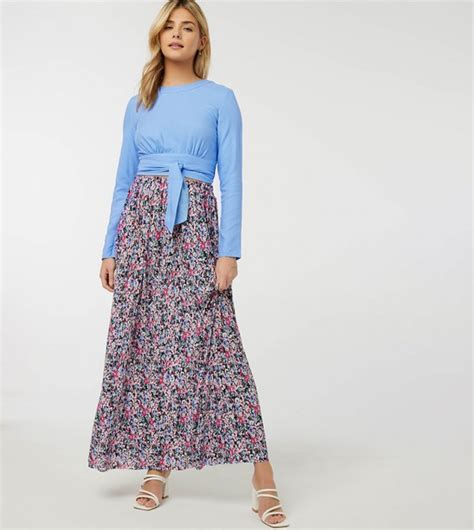 Buy Ardene Floral Print Pleated Maxi Skirt In Multiple Colors Thstreet Uae