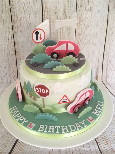 Learner Driver Cake Boys 16th Birthday Cake Themed Birthday Cakes