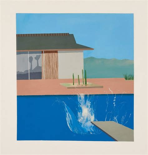 David Hockneys Iconic Artwork The Splash To Auction At Sothebys