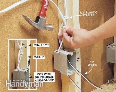 House wiring issues, parts, and code. How to Rough-In Electrical Wiring | Home electrical wiring ...