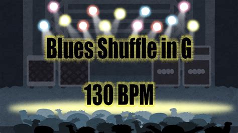 Blues Shuffle Backing Track In G Bpm Youtube