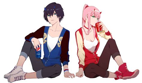 Zero Two Coca Cola 4k Ultra Hd Wallpaper Background