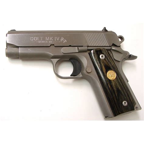 Colt Officers Acp 45 Acp Caliber Pistol Stainless Steel Model In Near