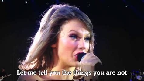 Taylor Swift Inspiring Words Youtube