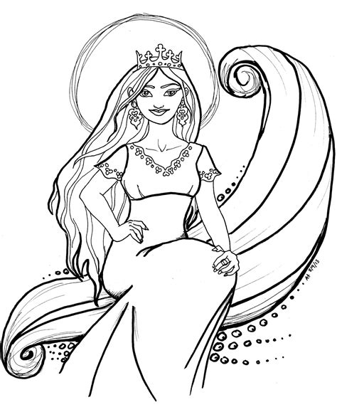 original coloring pages august