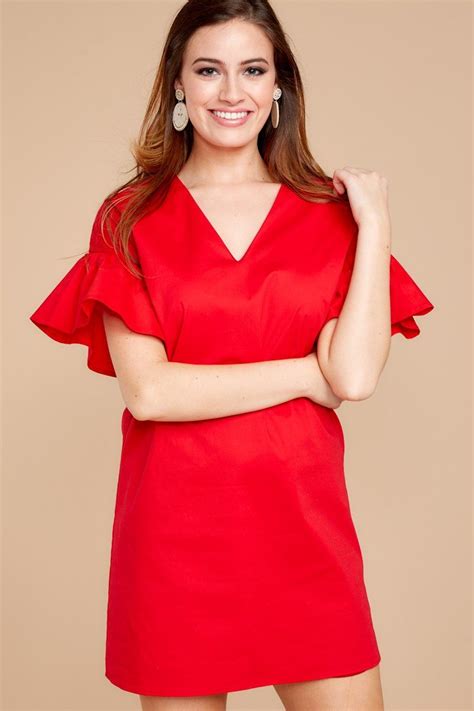 Chic Red Dress Red Dress Dress 4800 Red Dress Boutique Red