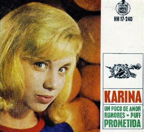 Años 60 A 80 Actrices Y Cantantes Españolas Karina