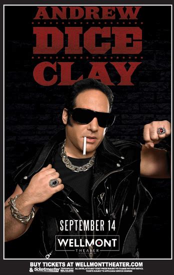 The Wellmont Presents Andrew Dice Clay The Village Green