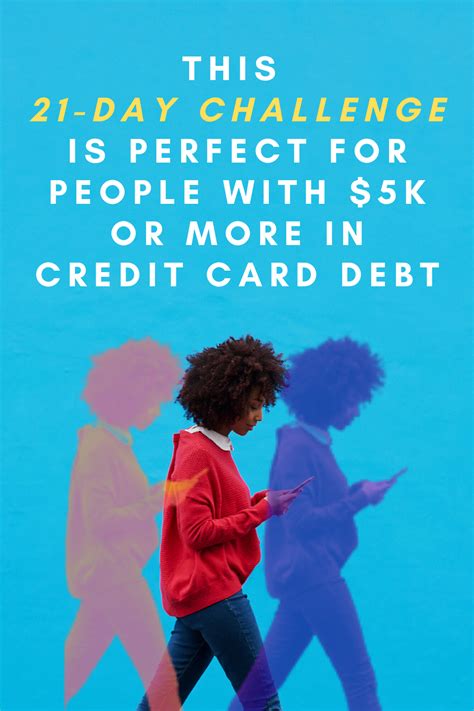 This 18 Day Challenge Is Perfect For People With 5k Or More In Credit Card Debt Credit Cards