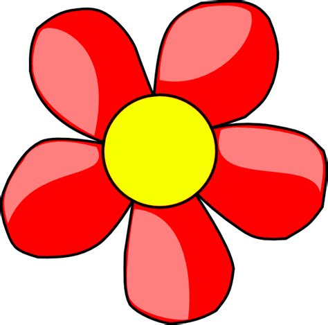 A Cartoon Flower Clipart Best