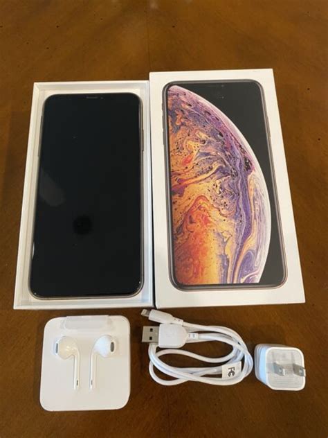 Apple Iphone Xs Max 256gb Gold Atandt A1921 Cdma Gsm For Sale