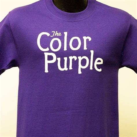 A Purple Shirt With The Color Purple On It