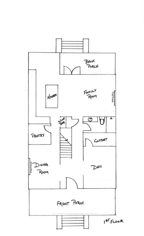 Floor Plan Sketch 2120trade Architecture Drawing Modern Architecture