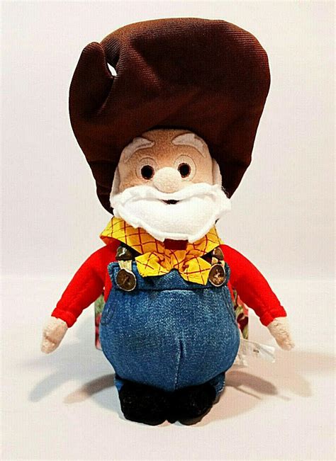 Disney Store Toy Story 2 Stinky Pete Prospector 8 Bean Bag Plush Rare