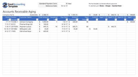 Free Accounting Templates In Excel Download For Your