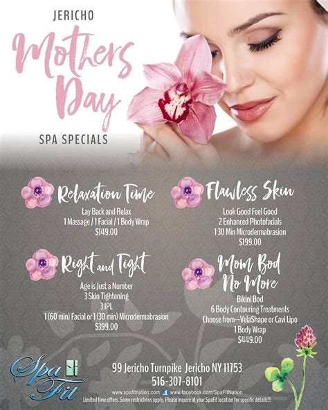 Spafit On Twitter Mothers Day Spa Day Spa Specials Spa Specials