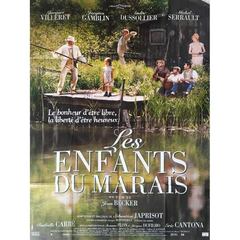 Affiche de cinéma Française de LES ENFANTS DU MARAIS