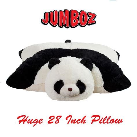 The Original Huge Pillow Pets Panda 28 Inch Uk Toys And Games