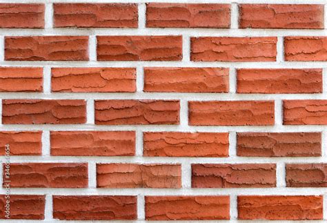 Orange Brick Wall Texture Seamless Pattern Stock Photo Adobe Stock