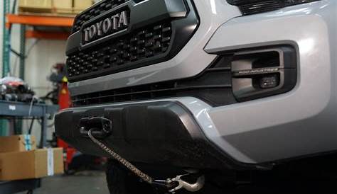 Toyota Tacoma RRW Offroad Behind The Bumper Hidden Winch Mount Relations Race Wheels