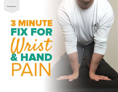 3 Minute Fix For Wrist And Hand Pain Paleohacks Blog