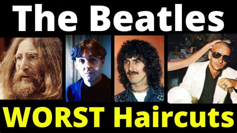 The Beatles Worst Haircuts Youtube