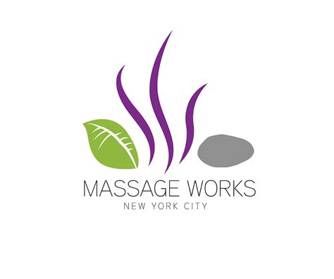 Elegant Serious Massage Logo Design For Massage Works By Sil Design 1894126