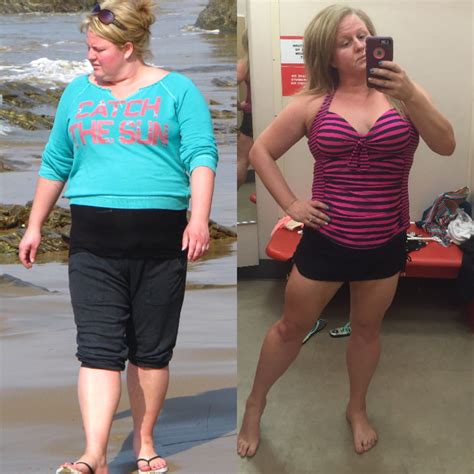 Before And After Pcos Britts 53 Pound Weight Loss Journey Pcos