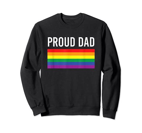 Proud Dad T Shirt Gay Pride Lgbtq Father Parent Tee Stellanovelty
