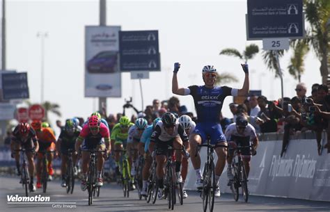 ciclismo marcel kittel gana la primera etapa del dubai tour velomotion