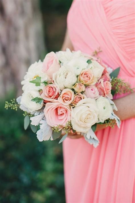 Wedding Bouquet Pink And White Bouquet 2030471 Weddbook