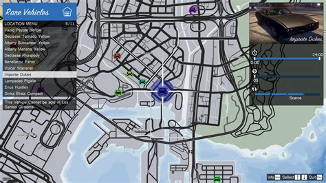 Gta 5 Online Car Locations Map Living Room Design 2020