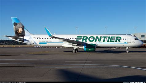 Airbus A321 211 Frontier Airlines Aviation Photo 4022747